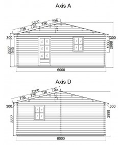 Casa de fusta "JULIA 6"