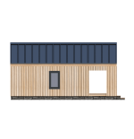Barnhouse Murano 38 m² | Casa de Madera Prefabricada Compacta