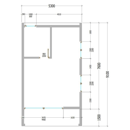 Barnyhouse "Capri, 48 m2"