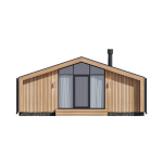 Barnhouse Elba 24 m² | Casa de Madera Prefabricada Pequeña