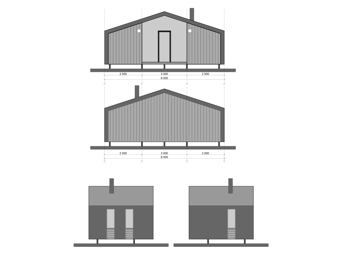 Barnyhouse "Elba, 24 m2"