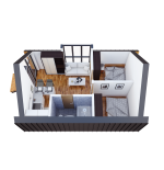 Barnyhouse "Formentera, 38.65 m2"