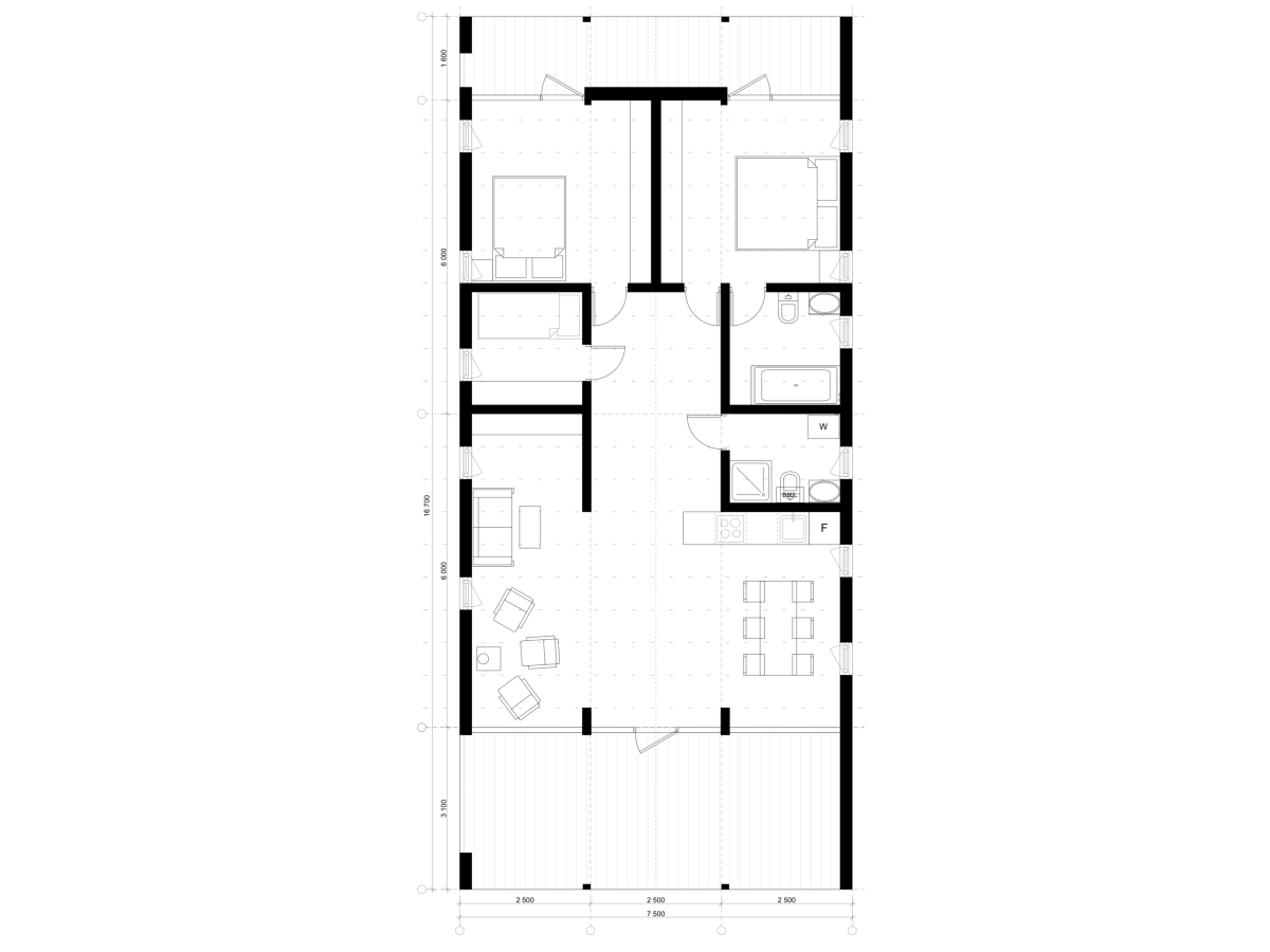 Barnyhouse "Mallorca, 125 m2"