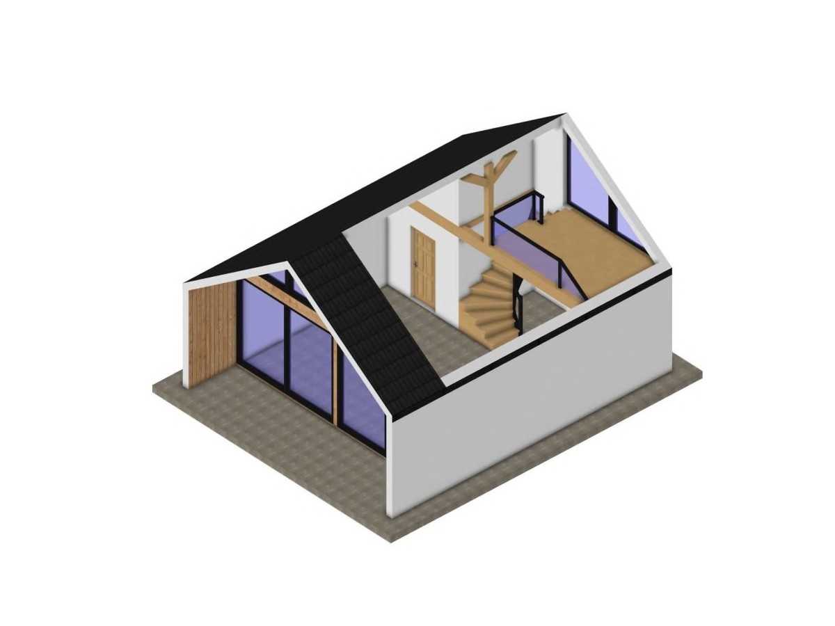 Barnyhouse "Rodes, 70 m2" com Altillo