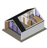 Barnhouse Rodas 70 m² con Altillo | Casa de Madera Prefabricada