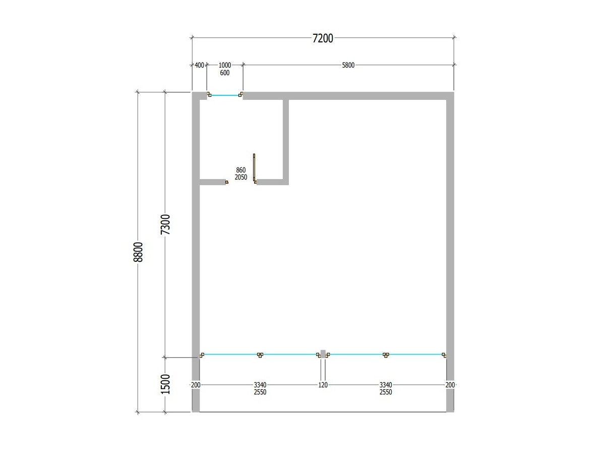 Barnyhouse "Rodes, 70 m2" com Altillo