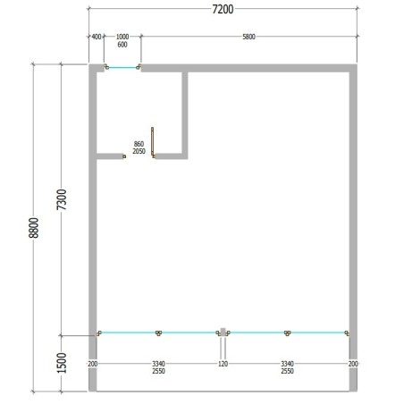 Barnhouse Rodas 70 m² con Altillo | Casa de Madera Prefabricada