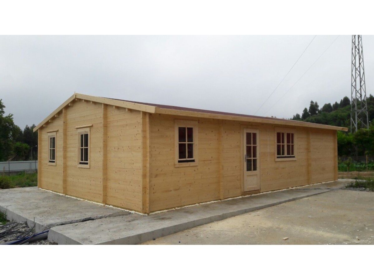 Casa de madera "RADO 72  m2" - 44mm