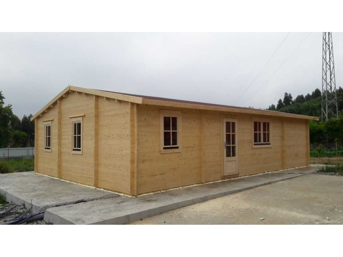 Casa de madera "RADO 72 m2" - 44mm