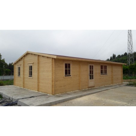 Casa de madera "RADO 72 m2" - 44mm