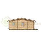 Casa de madera "RADO 72  m2" - 44mm