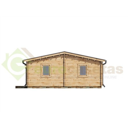 Casa de madera "RADO 72 m2" - 44mm