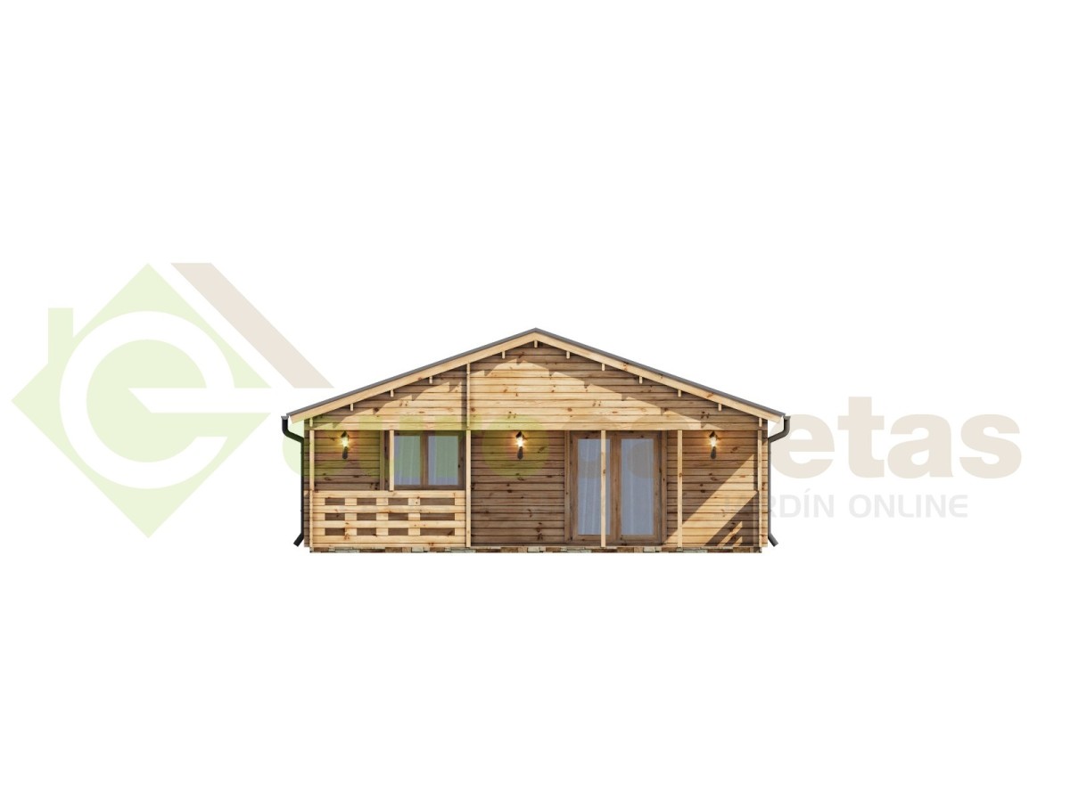 Casa de madera  "ESTORIL , 136 m2 " - 44 mm