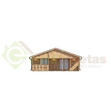Casa de madera  "ESTORIL , 136 m2 " - 44 mm