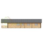Casa de madera  "ESTORIL , 136 m2 " - 44 mm