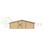 Casa de madera  "BRUNO  , 170 m2 "