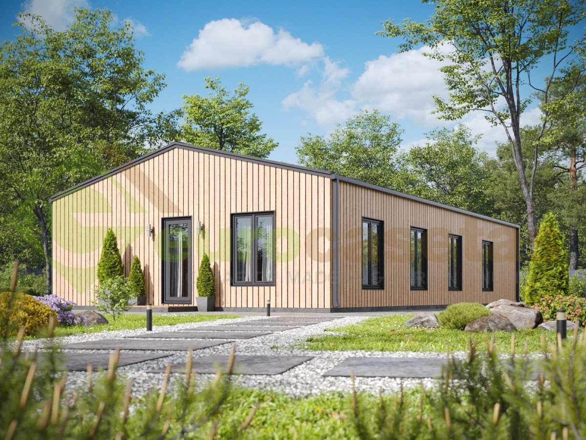 Vinyhouse / Verona Houses, 107 m2 - 210 mm