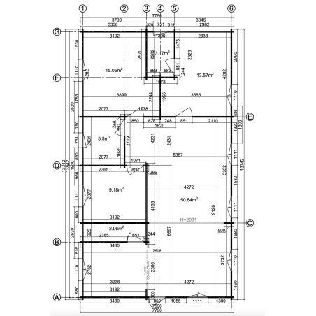 Vinyhouse / Verona Houses, 107 m2 - 210 mm