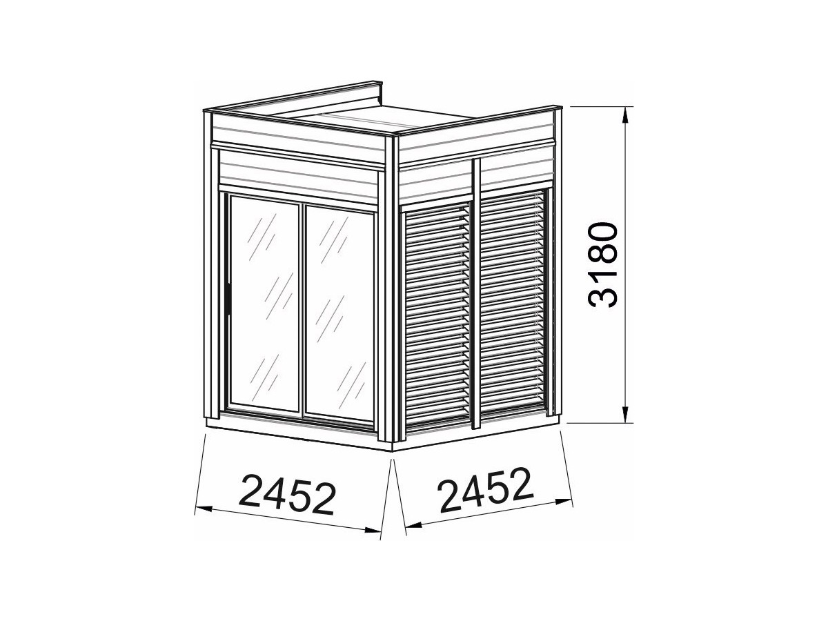 Caseta modular "CUBOMO 4.67"