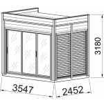Caseta modular "CUBOMO 7A"