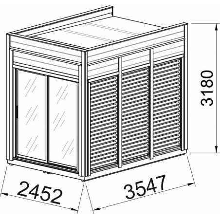 Cubo modular 7b descanso