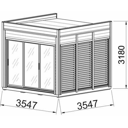 Caso Modular Cubo 10.6