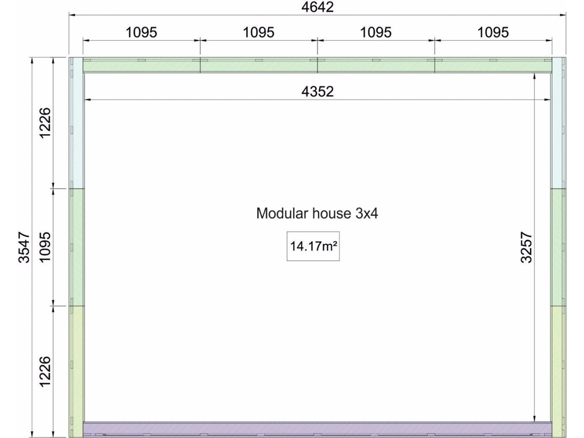 Cubo Modular Housing 14.7
