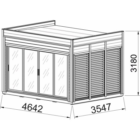 Caseta modular Cubomo 14.7