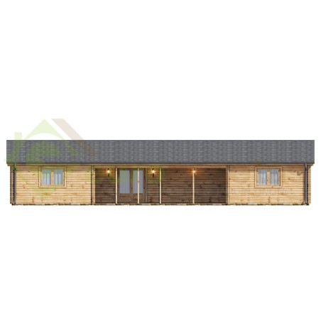 Casa de madera  "BRUNO  TWINSKIN , 170 m2 "