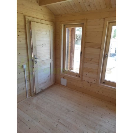 Maisons en bois en double mur / Floride CTE - 44-140 -44mm