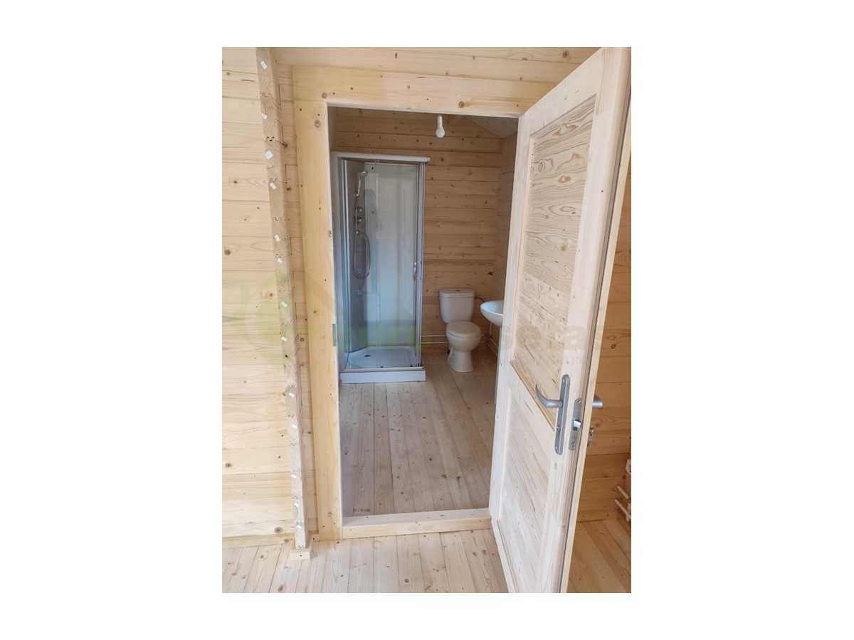 Casas de madera en doble pared / FLORIDA CTE - 44-140 -44mm
