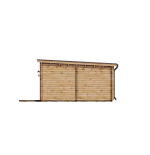 Casa de madera "AMANDA , 45 m2 " - 44mm