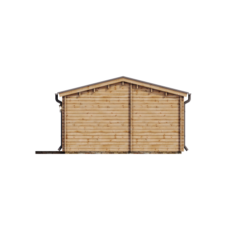 Casa de madera "DAIVA , 40 m2 " - 44mm