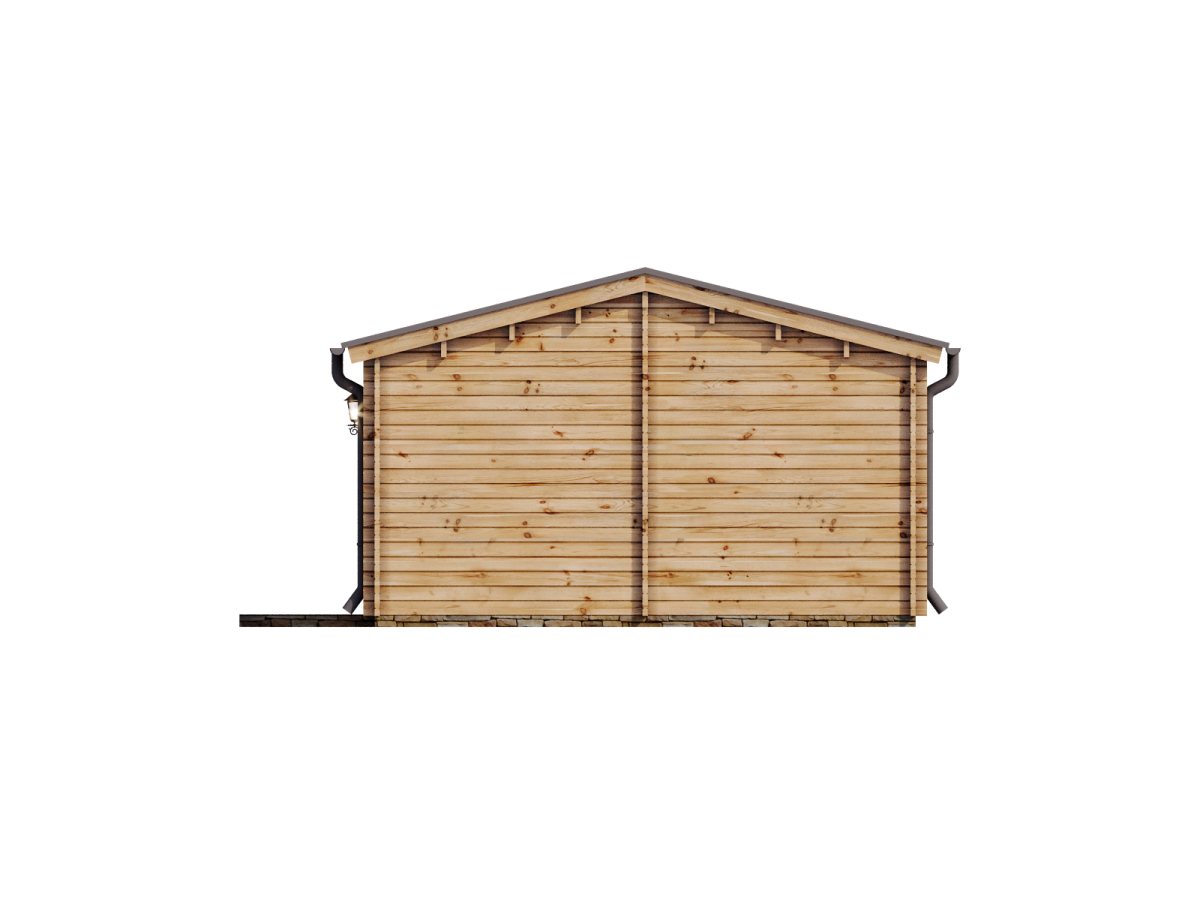 Casa de madera "DALIA , 45 m2 " - 44mm