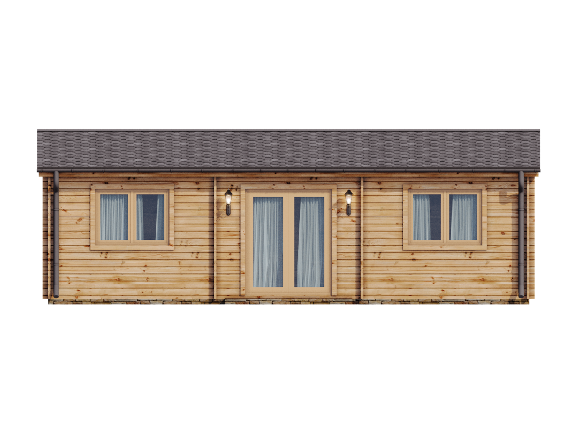 Casa de madera "DALIA , 45 m2 " - 44mm