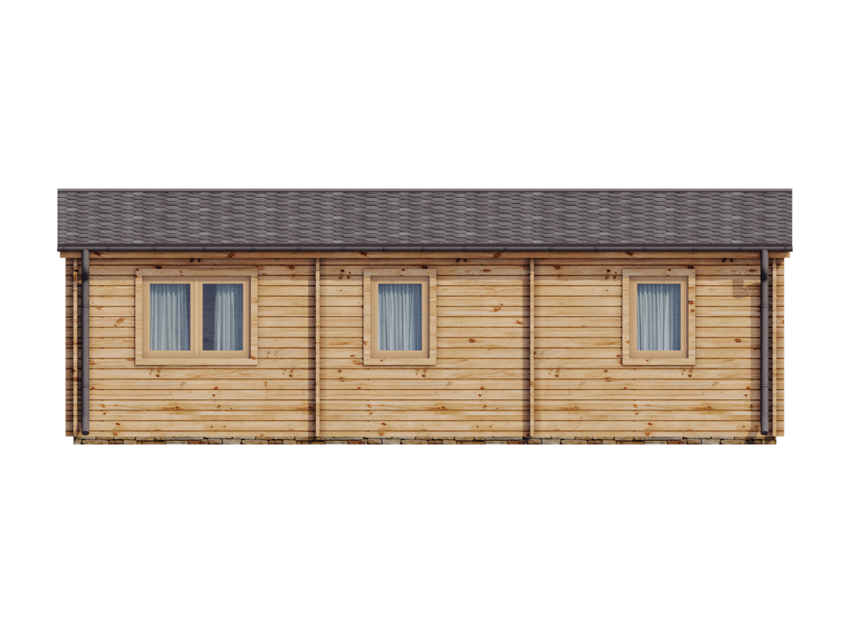Casa de madera "DALIA , 45 m2 " - 44mm