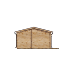 Casa de madera "DALIA , 45 m2 " - 44mm