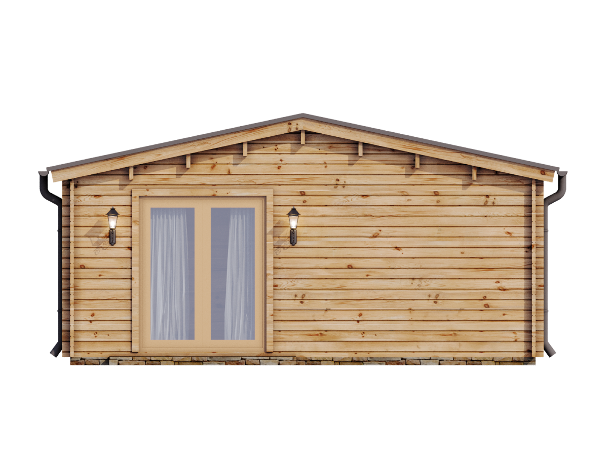 Casa de madera DUNA  30 m², 44mm