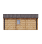 Casa de madera "IVETA , 42 m2 " - 44mm