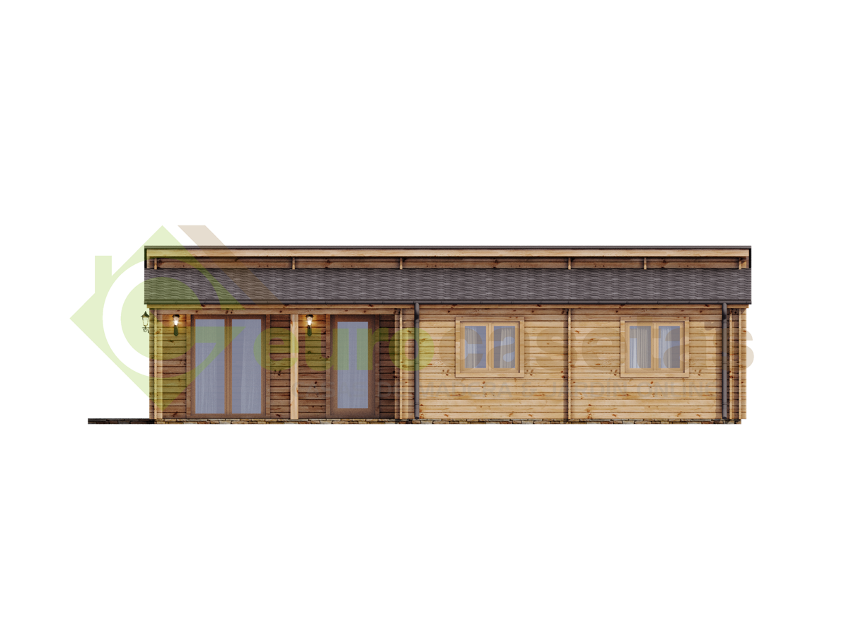 Casa de madera "IBERICA , 93,5 m2" - 44 mm