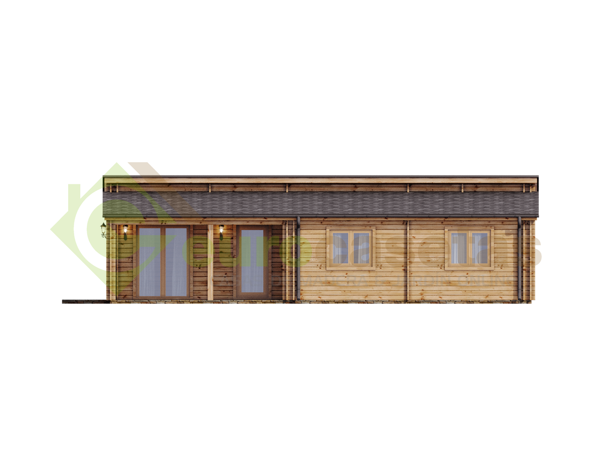 Casa de madera   "IBERICA TWINSKIN , 93 m2" - 44 -50-44 mm