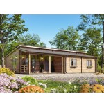 Casa de madera   "IBERICA TWINSKIN , 93 m2" - 44 -50-44 mm