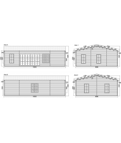 ANCONA WOOD 72  m2  - 44mm