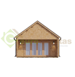 Casa de madera de dos plantas  "MODENA WOOD 55 m2 " - 44 mm