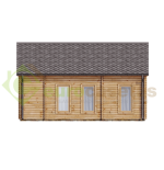 Casa de madera (altillo) NOGARA WOOD 40 m²  , 44mm