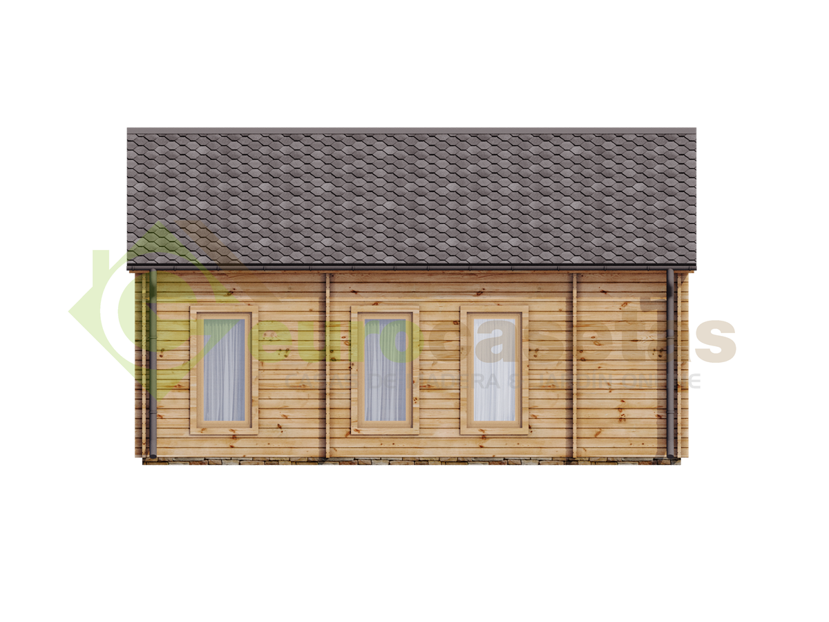 Casa de madera (altillo) NOGARA WOOD 40 m² , 44mm