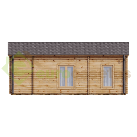 Casa de madera  PADIA WOOD  48 m2 , 44 mm
