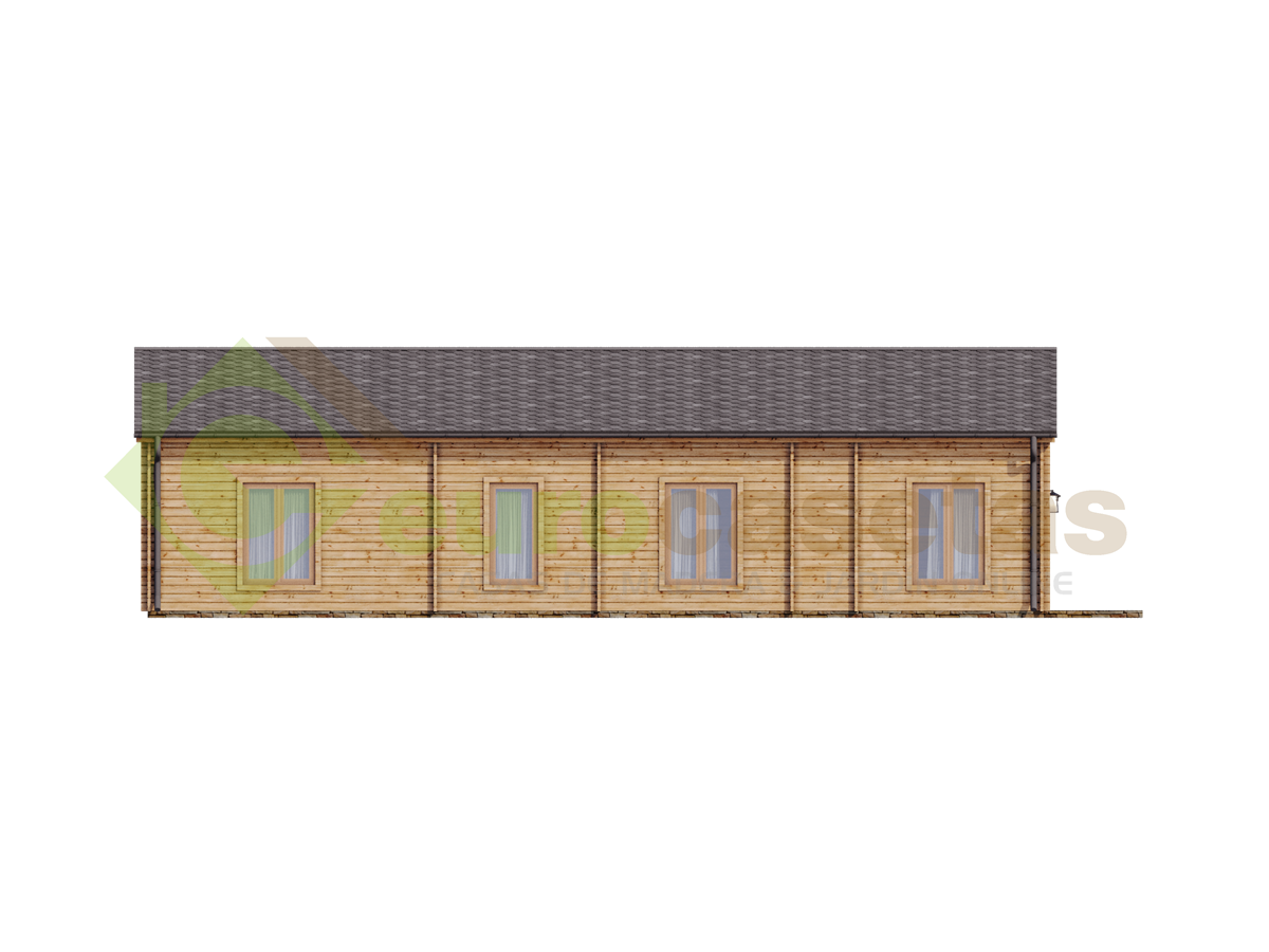 Casa de madera  VERONA WOOD , 107 m2 " - 44 mm