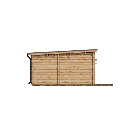 Casa de madera "AMANDA , 45 m2 " - 70 mm