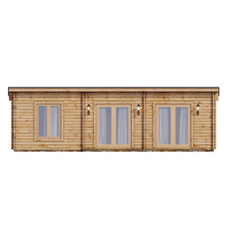 Casa de madera "AMANDA , 45 m2 " - 44-50-44 mm